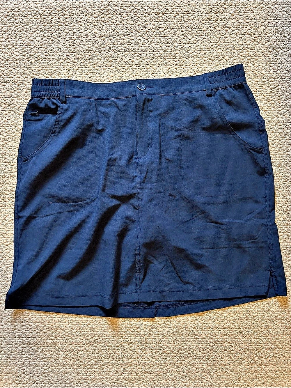 Tilley Trek Skort Bermuda Shorts Blue Large